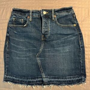 Old Navy Blue Denim Mini Skirt